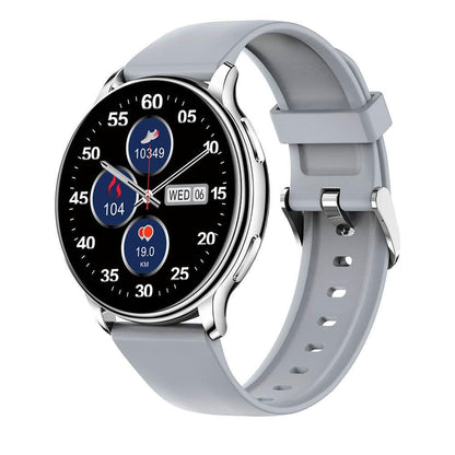 Smart Couple Watch Round Screen Bluetooth Calling Heart Rate Blood Oxygen Sleep Monitoring - Empire P.E