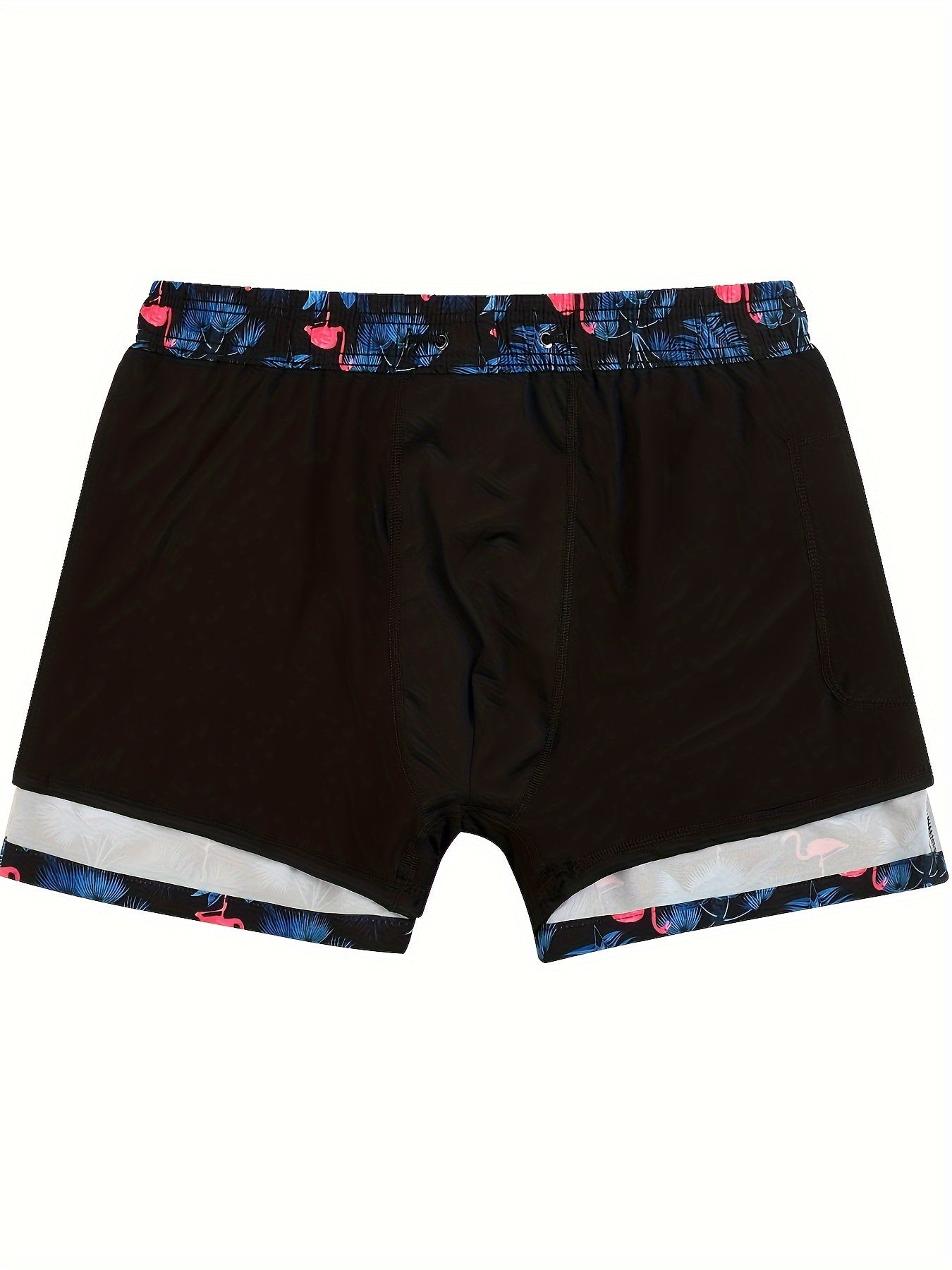 Men's  Compression Liner 2 in 1 Quick Dry Swim Trunks