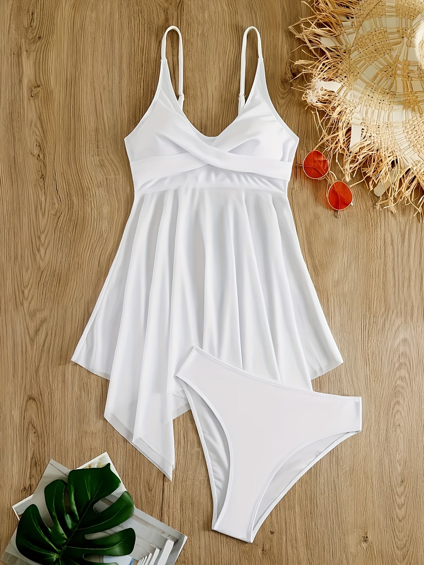 Seaside Swimming Fashion Tankini Swimsuit