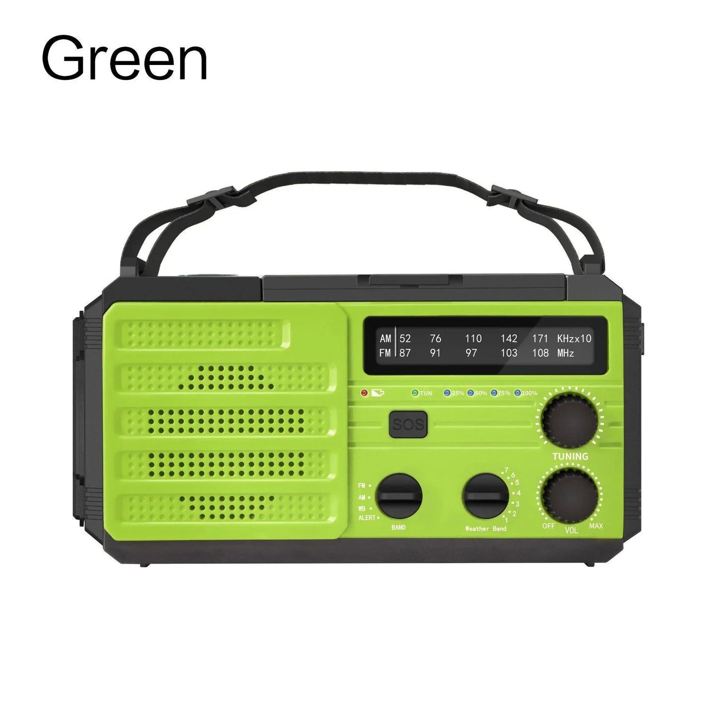 Weather Radio Emergency Multifunctional Radio FM AM WB Hand Crank - Empire P.E
