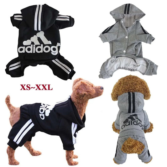 Winter Dog Sweatshirt Coat