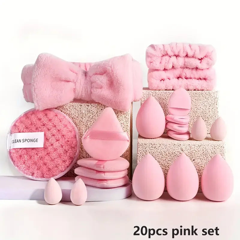 20/40 Pink Makeup kit Complete Makeup Brush Set,
