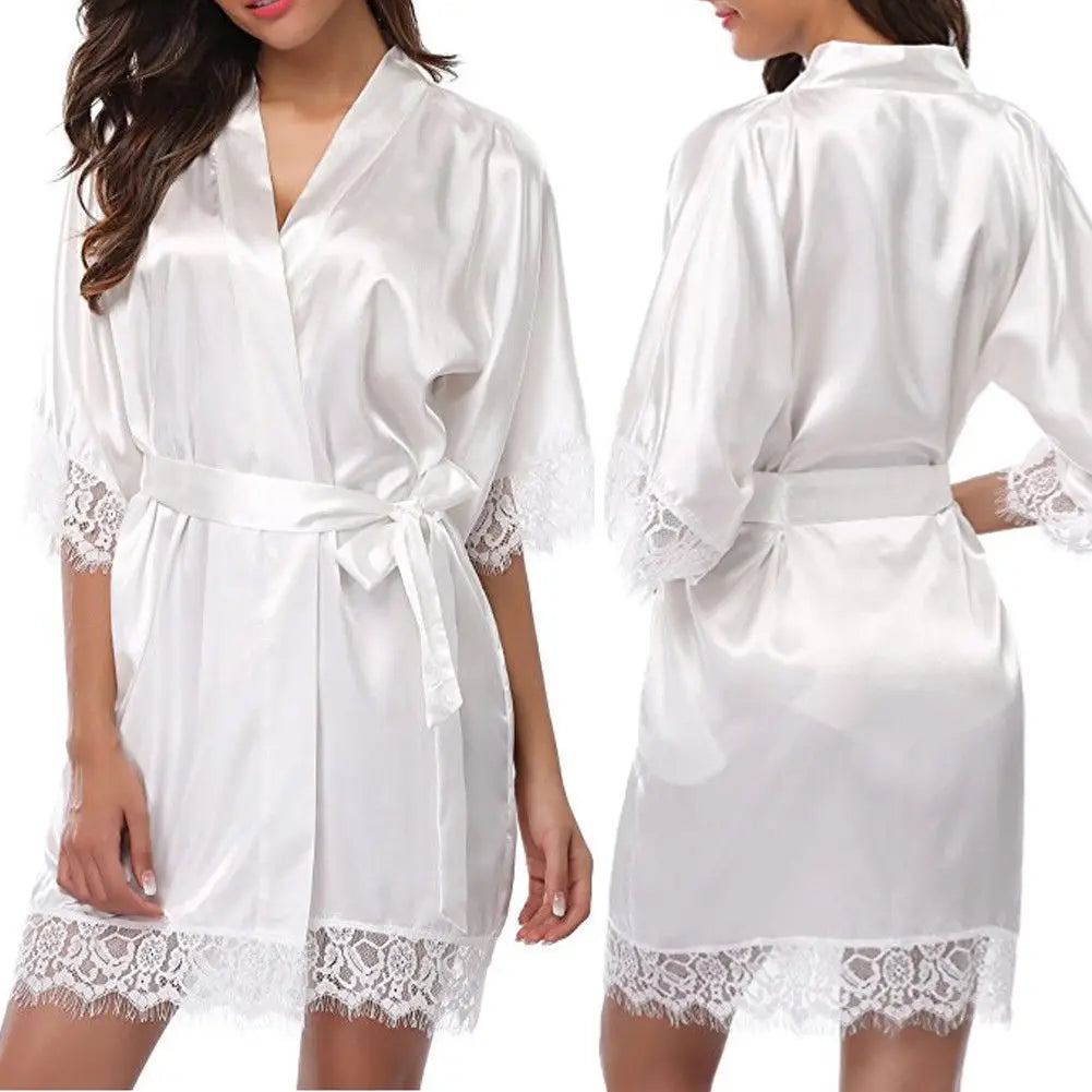 Women Ice Silk Robes - Empire P.E