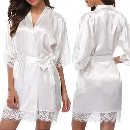 Women Ice Silk Robes - Empire P.E