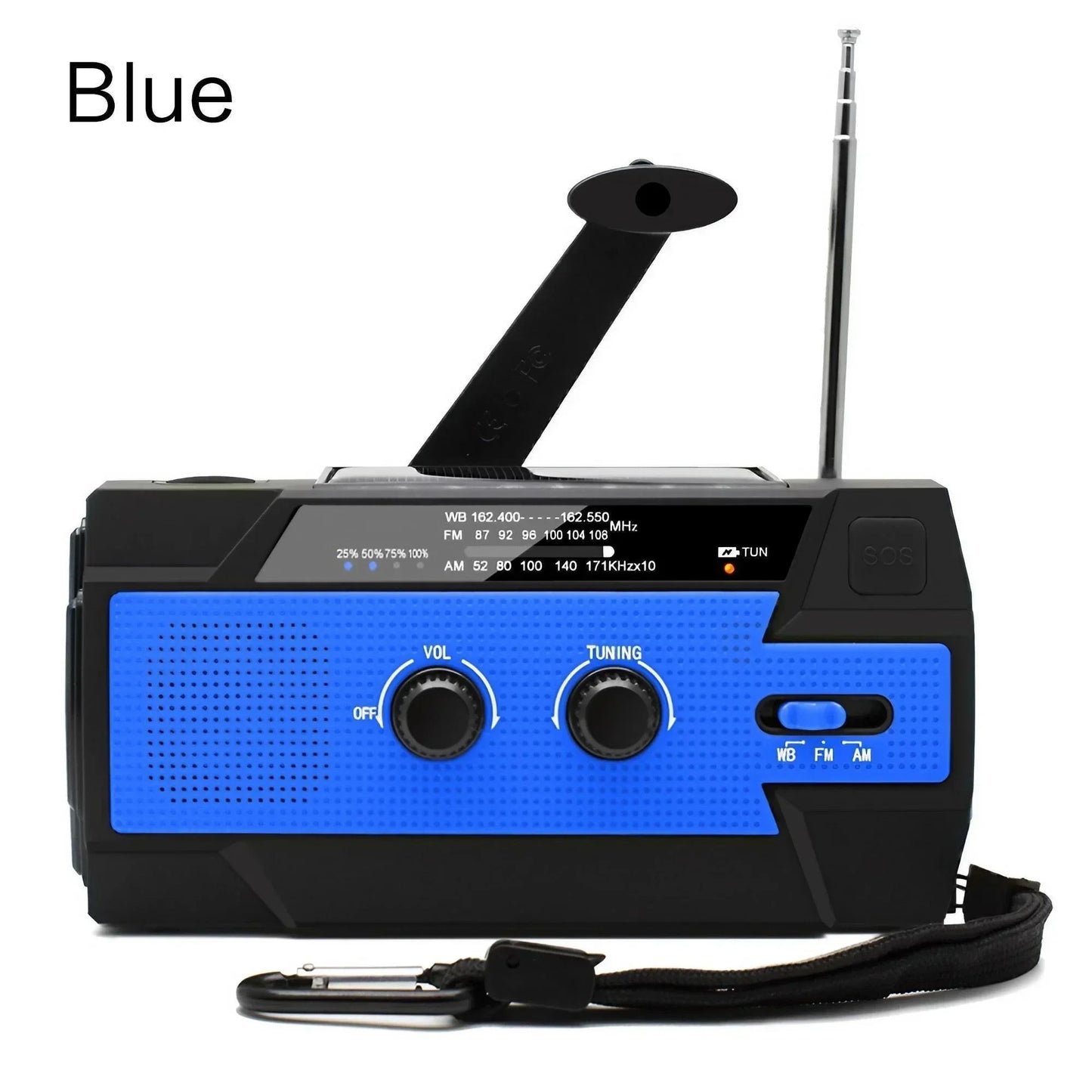 Weather Radio Emergency Multifunctional Radio FM AM WB Hand Crank - Empire P.E