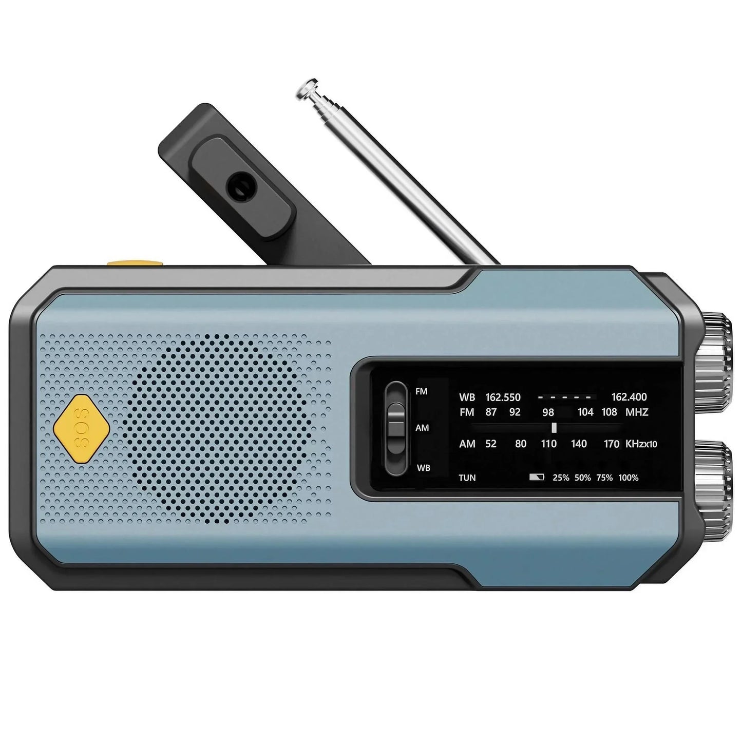 Weather Radio Emergency Multifunctional Radio FM AM WB Hand Crank - Empire P.E