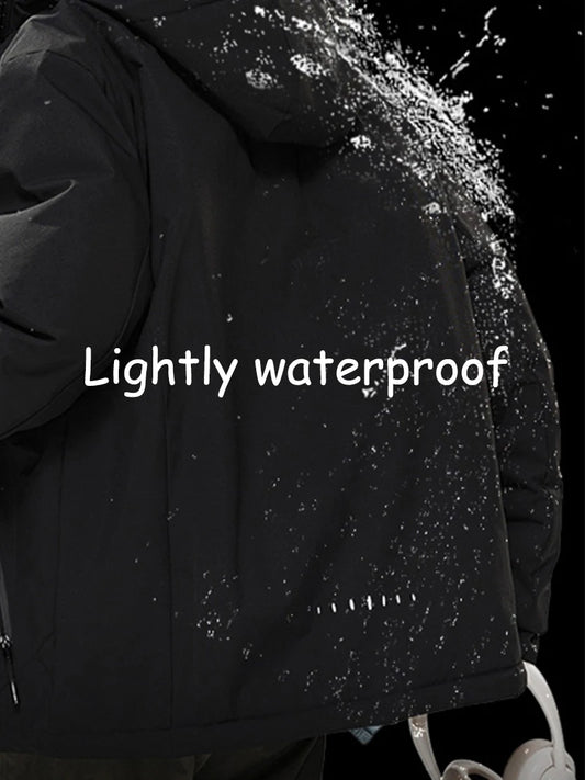 Winter Jacket Men Hooded Waterproof Cotton Padded Jacket - Empire P.E