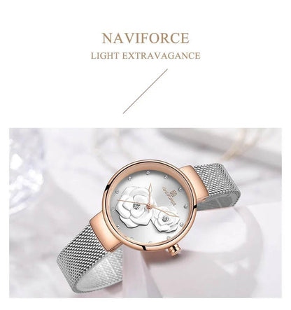 Women Watch Top Luxury Brand Steel Mesh Waterproof - Empire P.E