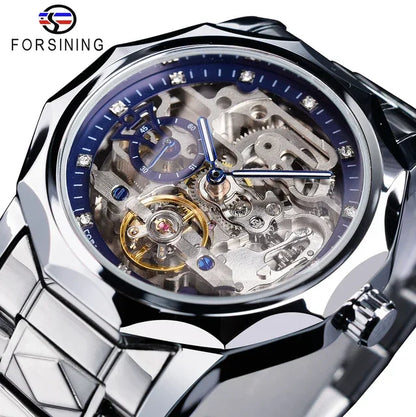 Men's Luxury  Skeleton Mechanical Watch