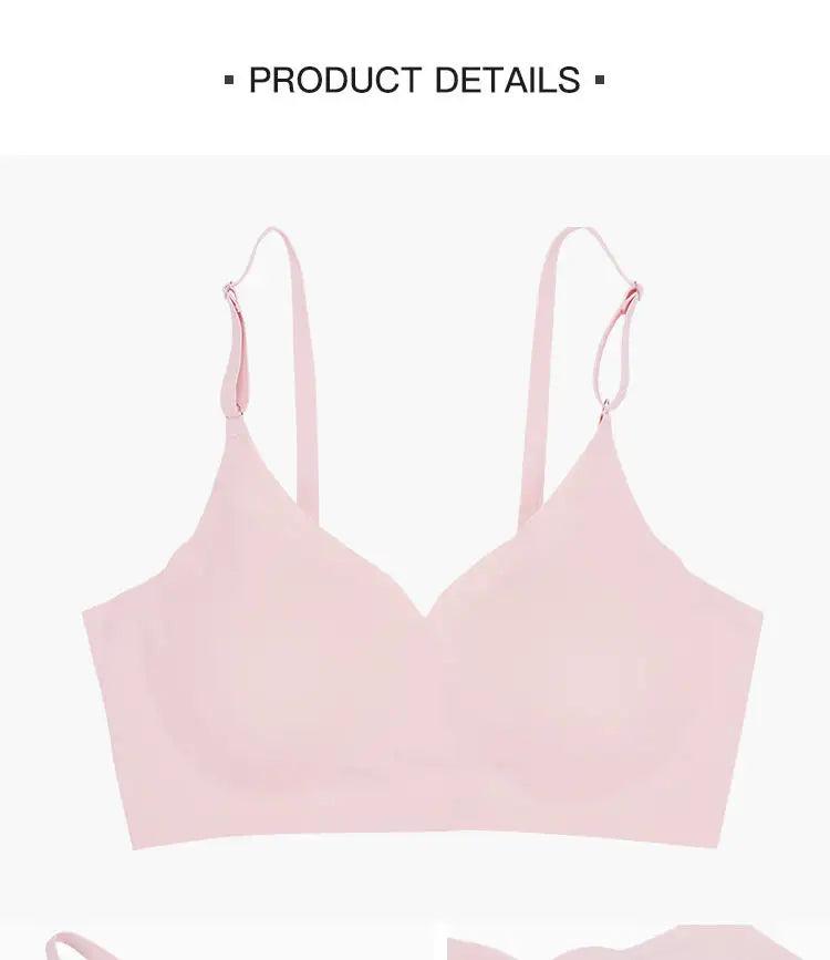 Hot Selling Summer Laser Cut Seamless Wireless Push Up Bra - Empire P.E