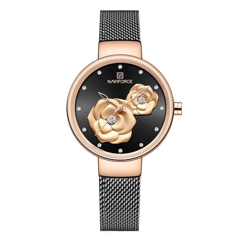Women Watch Top Luxury Brand Steel Mesh Waterproof - Empire P.E