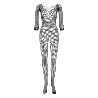 XXXL Plus Size Bodystockings Women Sexy Open Crotch Catsuit - Empire P.E