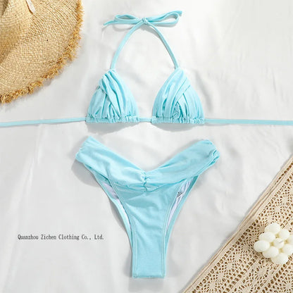 Sexy Handwork Bikinis Small Ruffle Swimsuit
