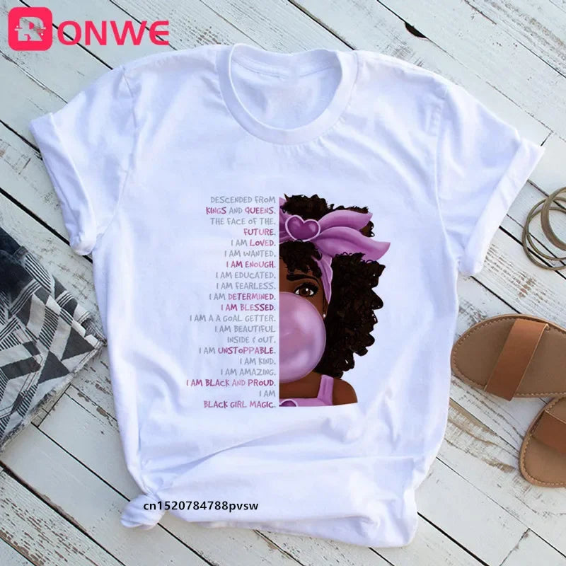 Beautiful African Lady Women T-shirt - Empire P.E