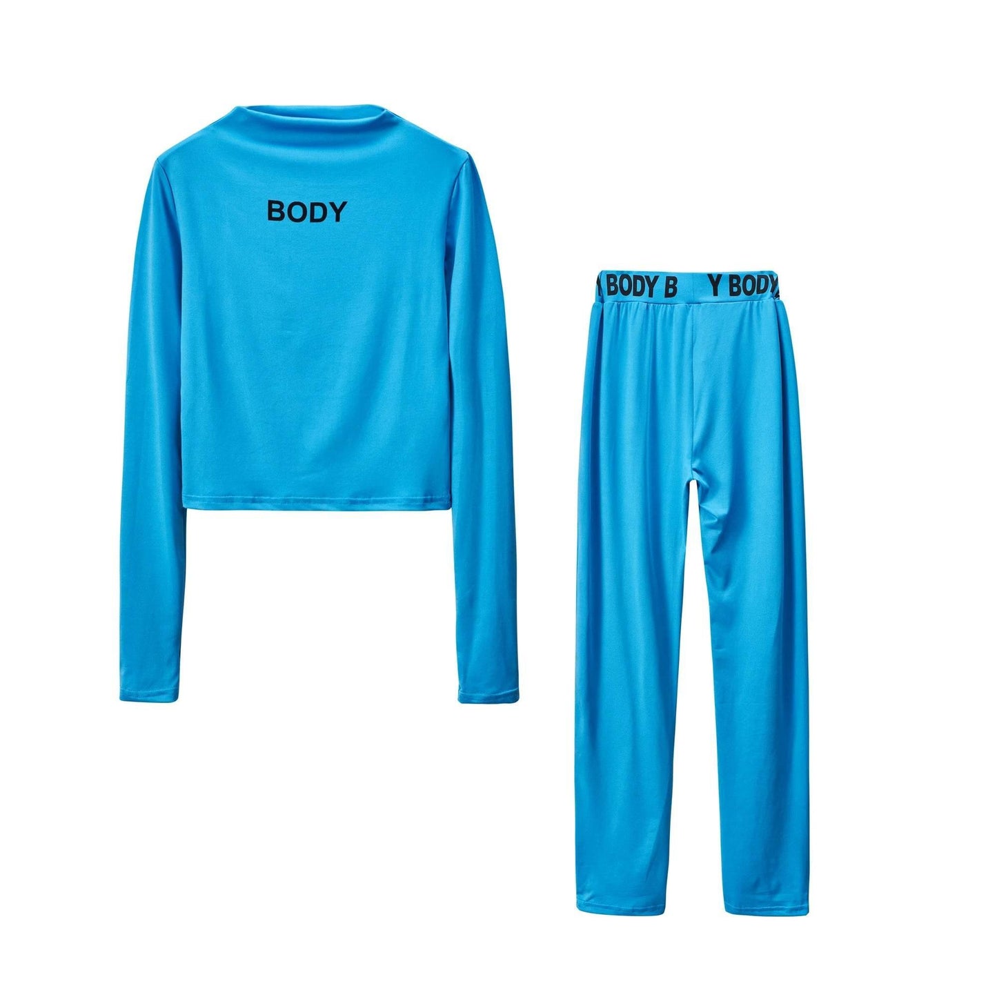 Solid Color Tight Long-sleeved Suit - Empire P.E