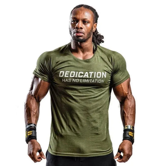 Men Tshirt Bodybuilding Breathability Cotton - Empire P.E