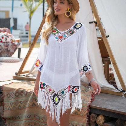 Women’s Sexy Hollow Tunic Beach Dress