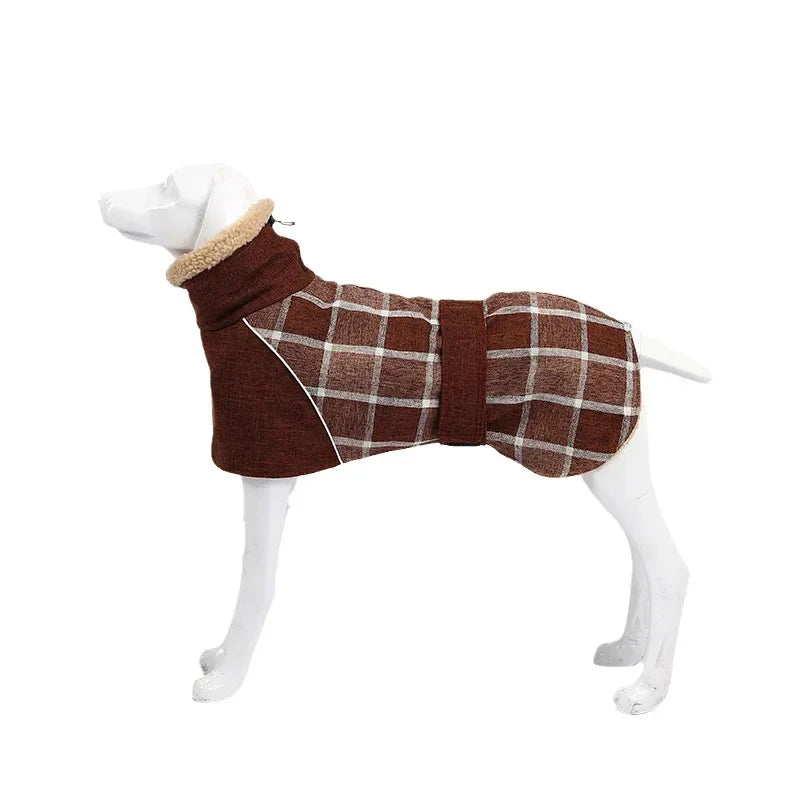 Winter Big Dog Warm Fleece Pet Jacket