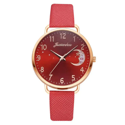 Women's Fashion  Quartz Leather  Wristwatches