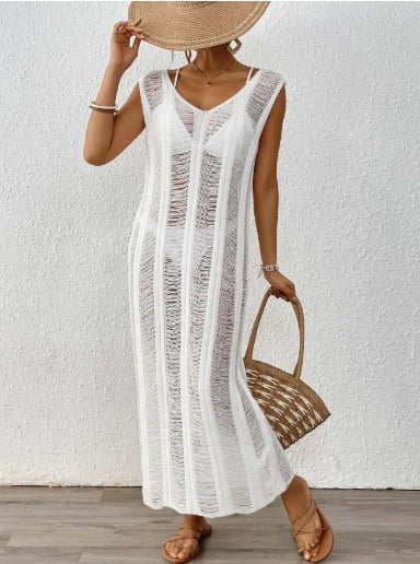 Women's Hollow Out Beach Dress