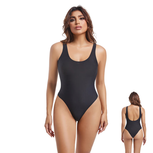 Black One-Piece Women's Sexy Swimwear
