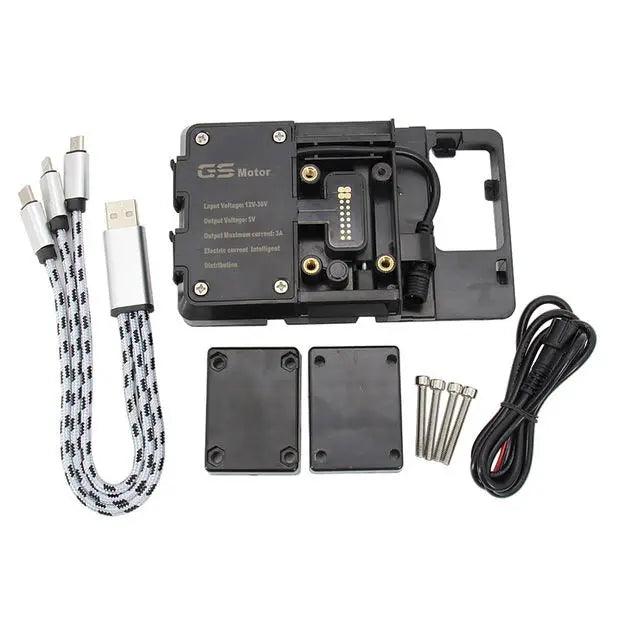For 990 Adventure 2006-2011 2010 2009 2008 Motorcycle Accessories Front Phone Stand Holder Phone GPS Navigaton Plate Bracket - Empire P.E