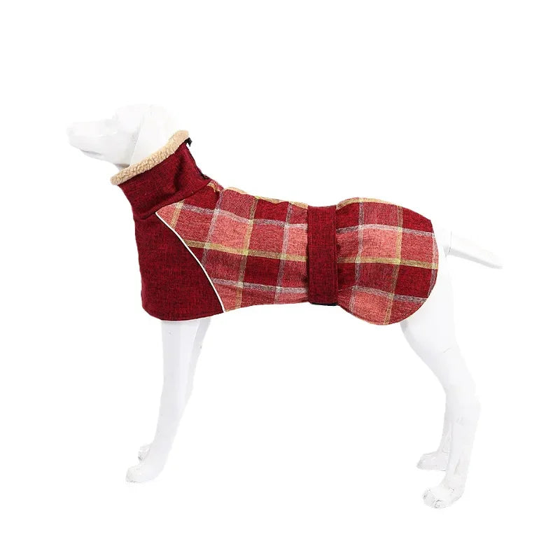 Winter Big Dog Warm Fleece Pet Jacket