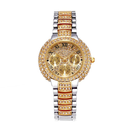 Luxury watch women ladies Stainless Steel bracelet watch diamond Fashion waterproof quartz watch relogio feminino Wristwatches - Empire P.E