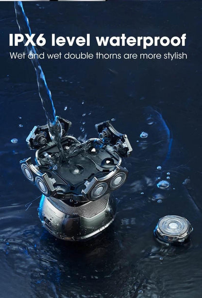 Head Shaver for Bald Men 9D Waterproof Cordless Wet/Dry & Bald Head Shaver with Rotary Blades - Grooming Kit with Electric Razor - Empire P.E