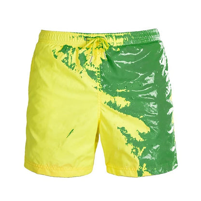 Men's Color Change Swimming Short Trunks