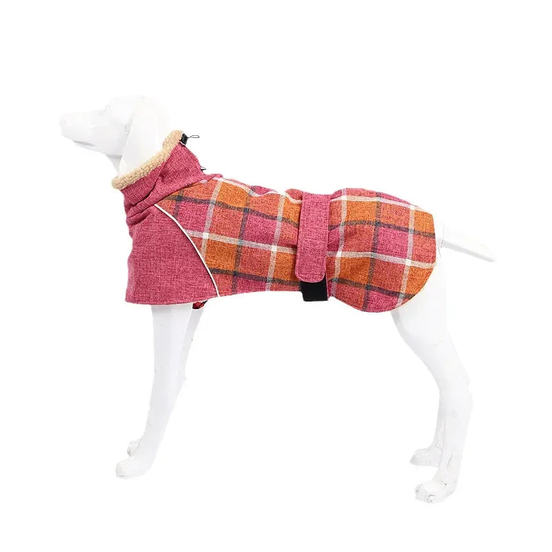 Winter Big Dog Warm Fleece Pet Jacket