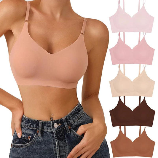 Hot Selling Summer Laser Cut Seamless Wireless Push Up Bra - Empire P.E