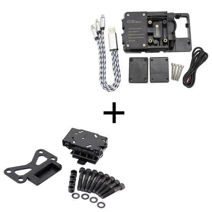 For 990 Adventure 2006-2011 2010 2009 2008 Motorcycle Accessories Front Phone Stand Holder Phone GPS Navigaton Plate Bracket - Empire P.E