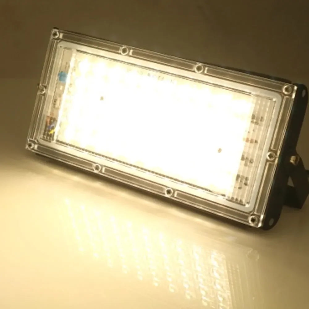 LED Floodlight Bulb 50W AC 110V 220V 230V 240V White Lamp - Empire P.E
