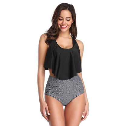 Women's Two Piece High Waist Bikini Set