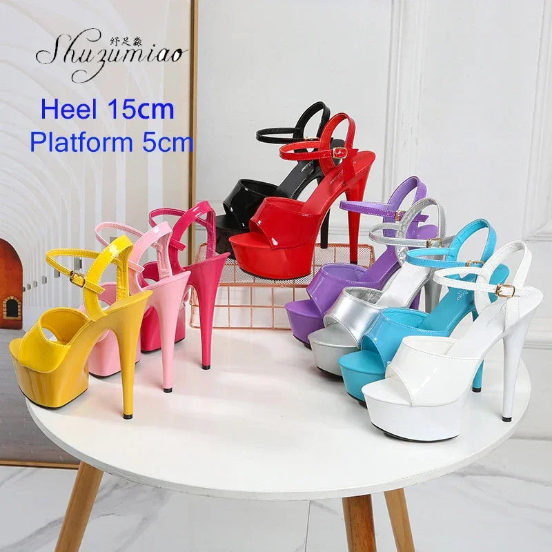 Pole Dance Shoes Stripper High Heels - Empire P.E