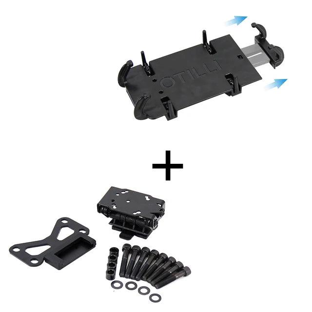 For 990 Adventure 2006-2011 2010 2009 2008 Motorcycle Accessories Front Phone Stand Holder Phone GPS Navigaton Plate Bracket - Empire P.E