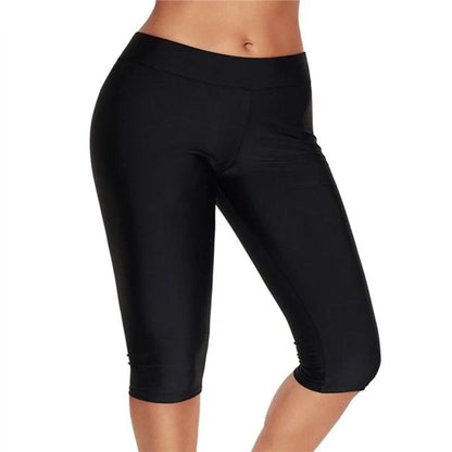 High Waist Push Up Fitness Leggings Crop Wide Waistband Cycling Short Leggings Workout Jogging For Women Training Leggings - Empire P.E