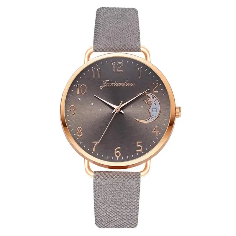Women's Fashion  Quartz Leather  Wristwatches