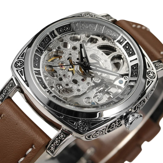 Women's  Skeleton Automatic Mechanical Vintage  Watches