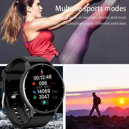 LIGE 2025 New Smart Watch Men Full Touch Screen