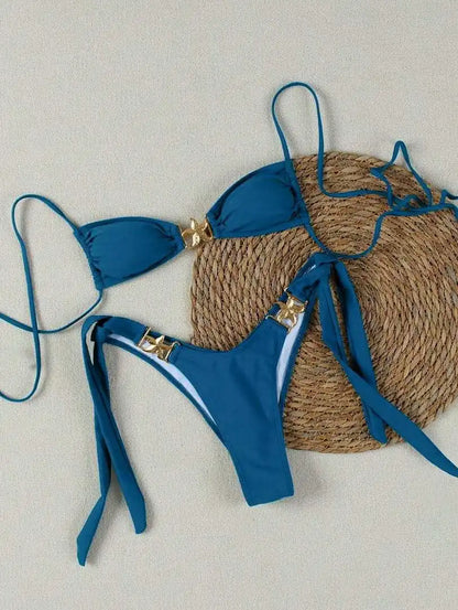 Women's Sexy Bikini Two-Piece Swimsuit Set