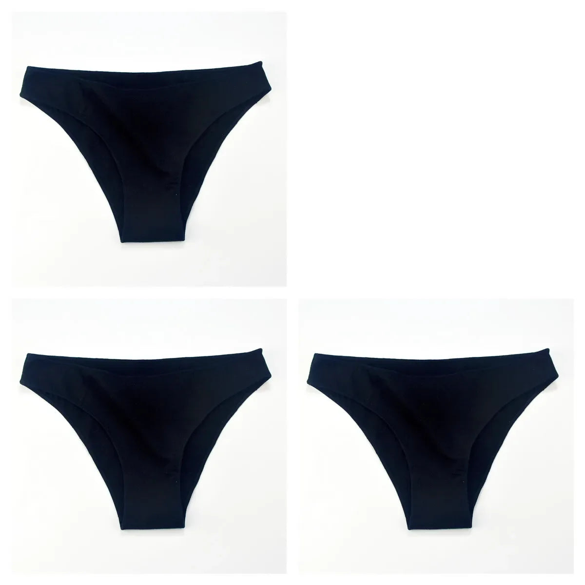 3Pcs/Set Cotton Briefs Low Rise Panties For Women - Empire P.E