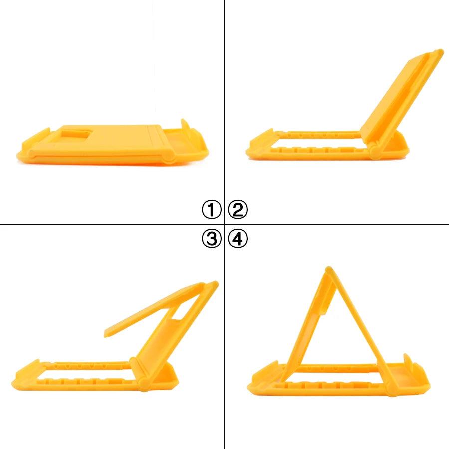 Phone Holder Desk Stand For Your Mobile Phone Tripod Bracket For IPhone IPad Tablet Xiaomi Plastic Foldable Support Telephone - Empire P.E