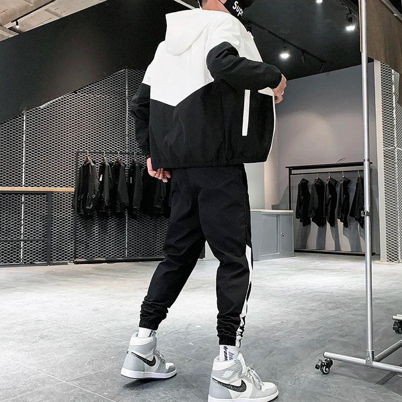 2025 Men Tracksuit Casual Joggers 2 Piece Sets - Empire P.E