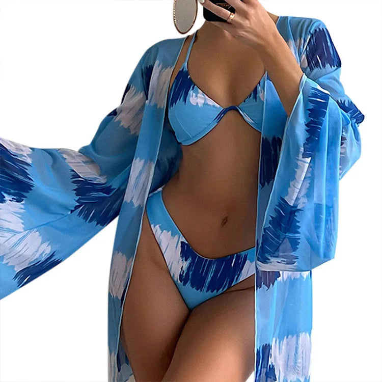 Women's Custom  3 Pieces Swim Suit