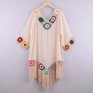 Women’s Sexy Hollow Tunic Beach Dress
