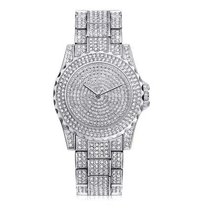 Women Watches Crystal Full Steel Ladies Wristwatch