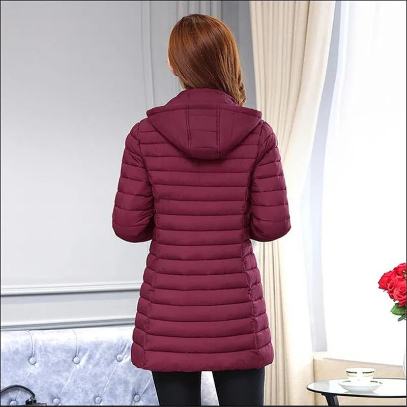 Women's Detachable Hooded Coat - Empire P.E