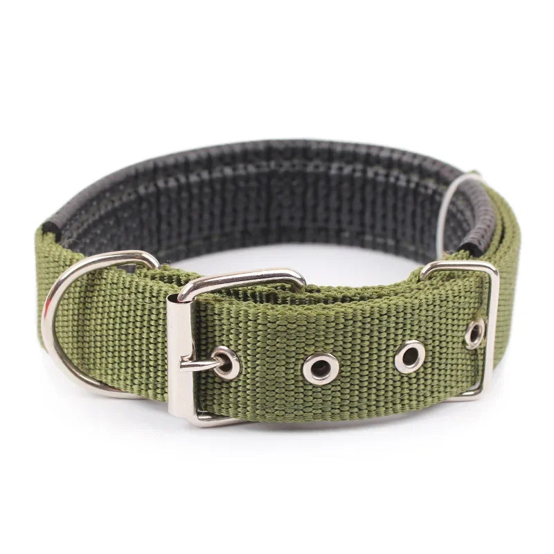Solid Dog Collars Nylon Dog Collar For Small Medium Large Dogs Teddy Keji Pitbull Bulldog Beagle - Empire P.E